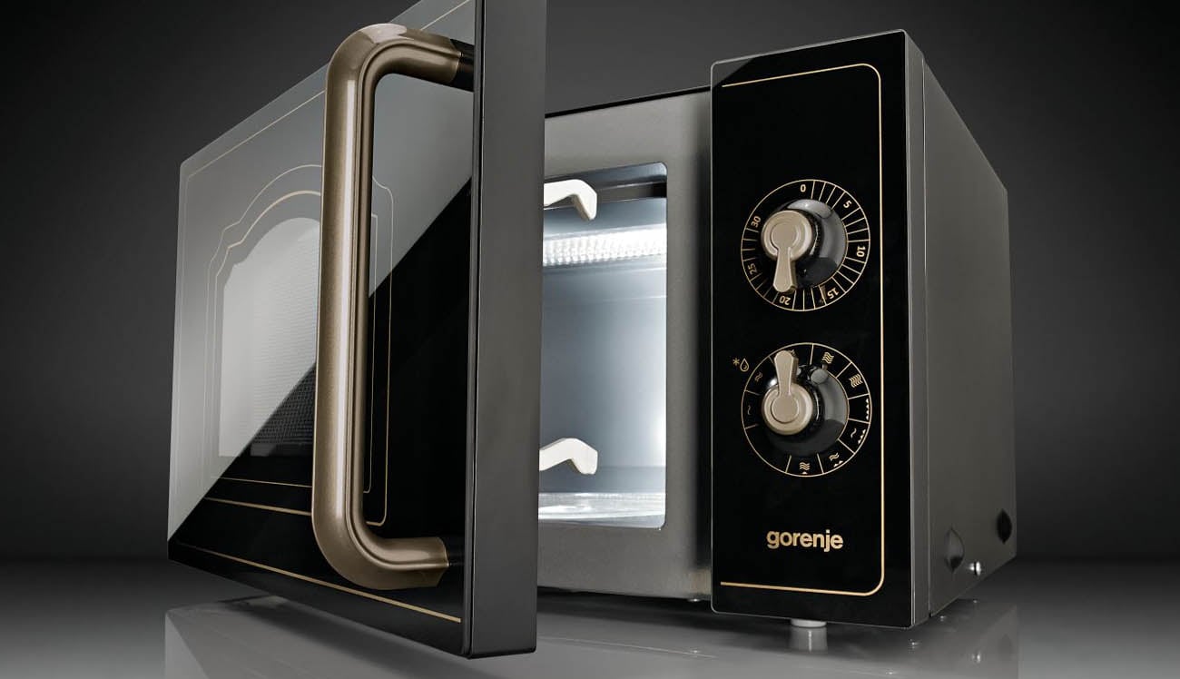 Kuchenka mikrofalowa Gorenje MO4250CLB z funkcją 360° Stirere Technology