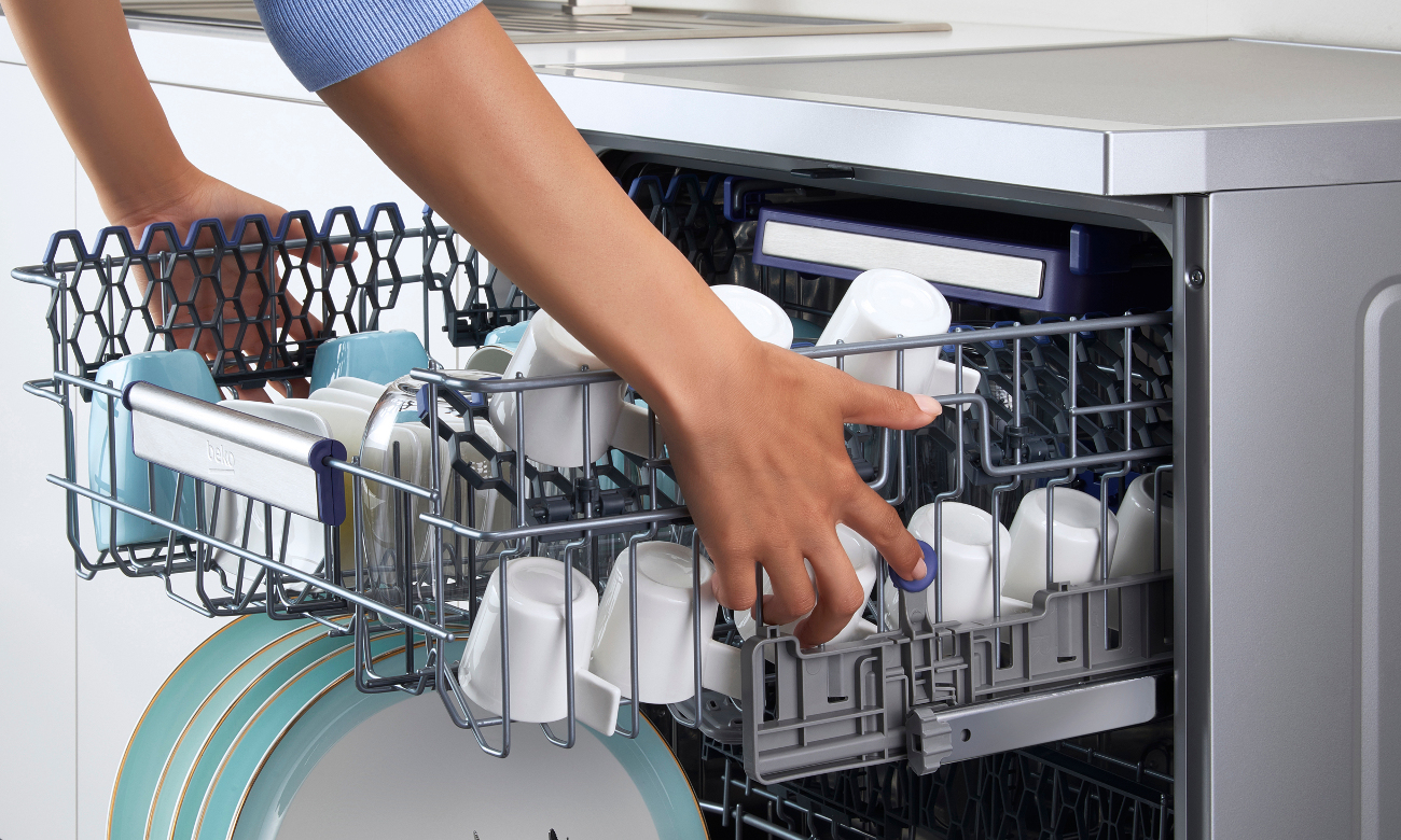 HAIER DW10-T1449 możesz załadować do połowy