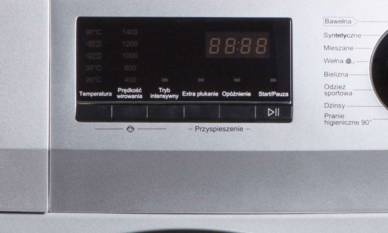 Wyświetlacz LCD w pralce Haier HW70-14636S