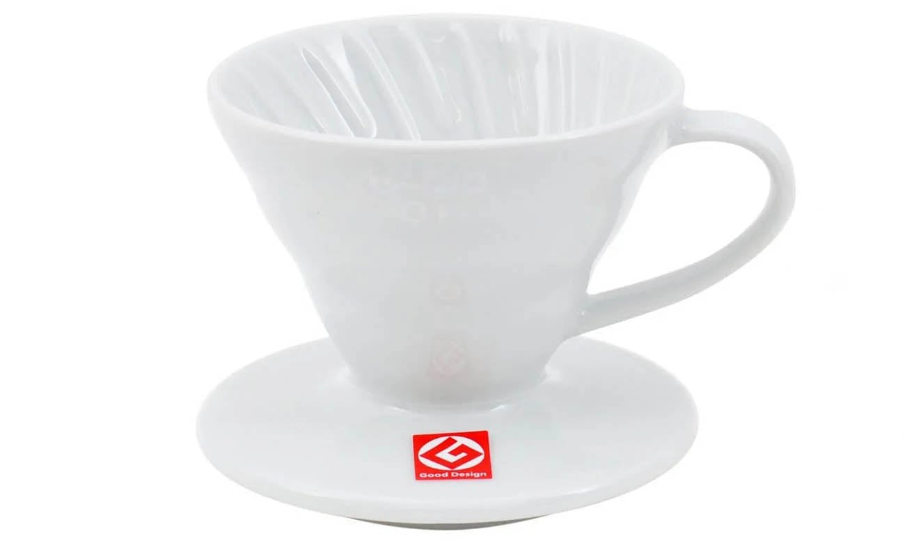 Ceramiczny Drip Hario V60-02 biały