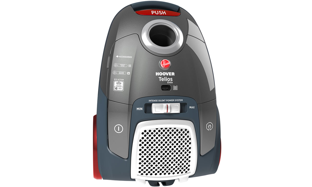 Hoover Telios Extra TX63SE Home & Car – Aspirateur Traîneau Silencieux 450W, Filtre EPA, Accessoires Voiture & Maison