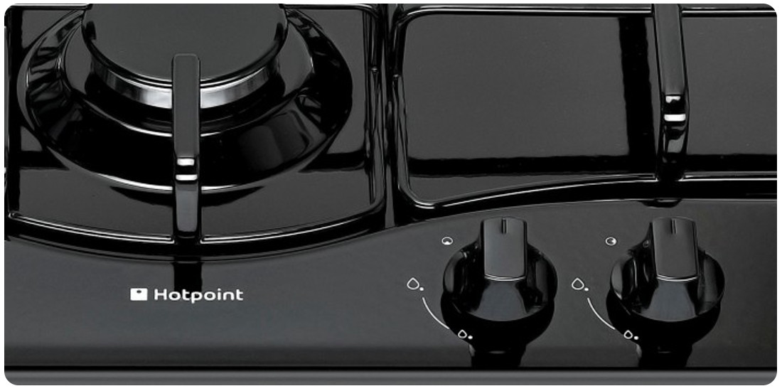 zapalarka na płycie Hotpoint PC 640 (BK)/HA