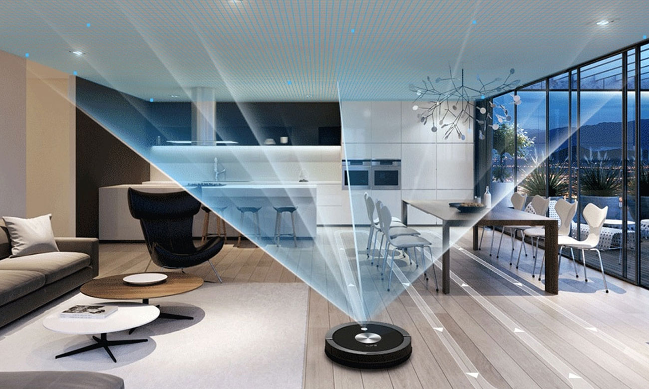 System do mapowania przestrzeni w Ilife A9s