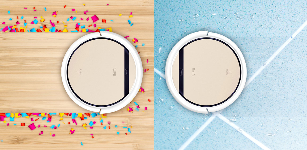 Robot sprzątający Ilife V5s Pro z funkcją mopowania