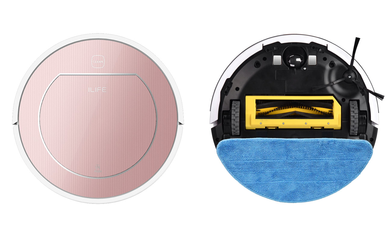 Robot sprzątający Ilife V7s Plus ma funkcję mopowania