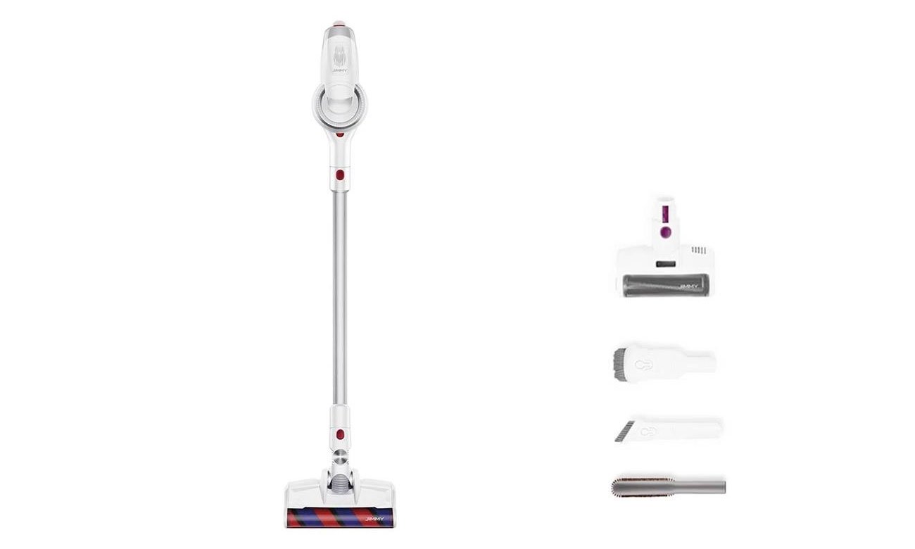 Akcesoria w zestawie z odkurzaczem JIMMY JV53