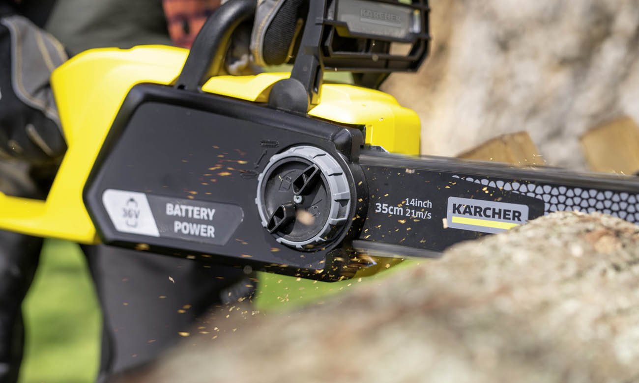 Bezprzewodowa piła łańcuchowa Karcher CNS 36-35 Battery 18 V 1.444-050.0</h2>