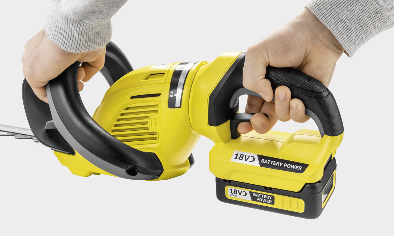 System antyblokujący i funkcja piły w Karcher HGE 18-50 Battery Set 1.444-241.0