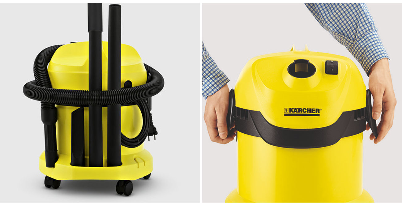 Zawartość zestawu Karcher WD 2 1.629-761.0