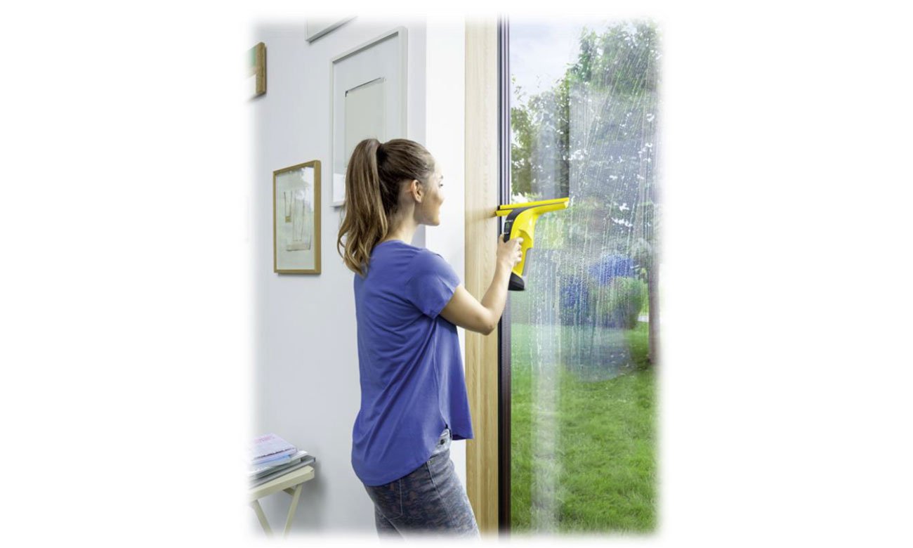 łatwa obsługa myjki do okien Karcher WV 6 Plus