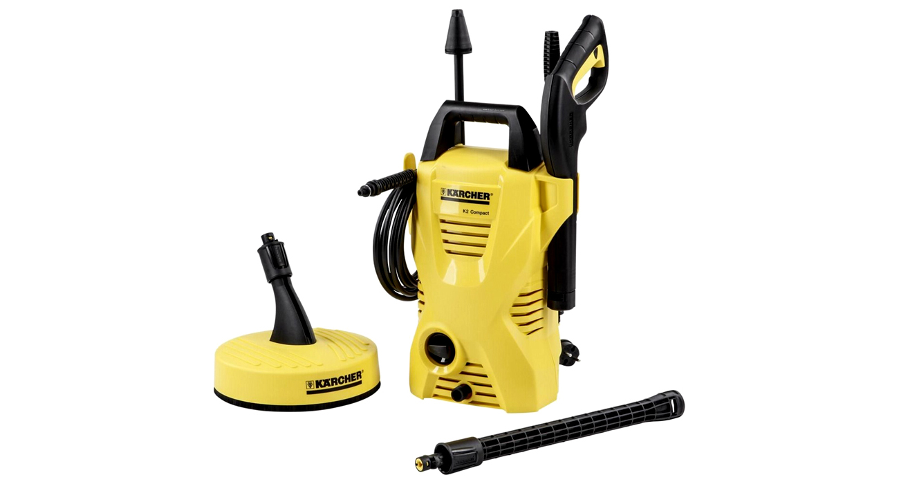Myjka ciśnieniowa mop parowy Karcher K 2 Compact Home 1.673-124.0