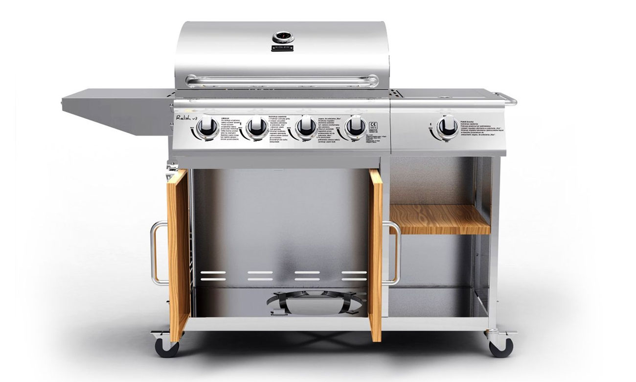 Grill ogrodowy KOLER gazowy Relish v3 5907222961841