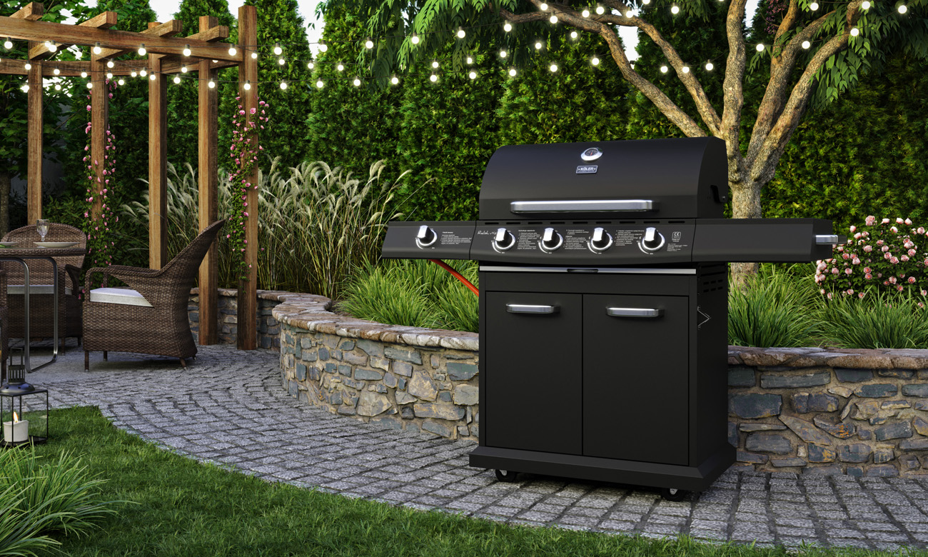 Grill ogrodowy KOLER gazowy Relish v4 5903641493499