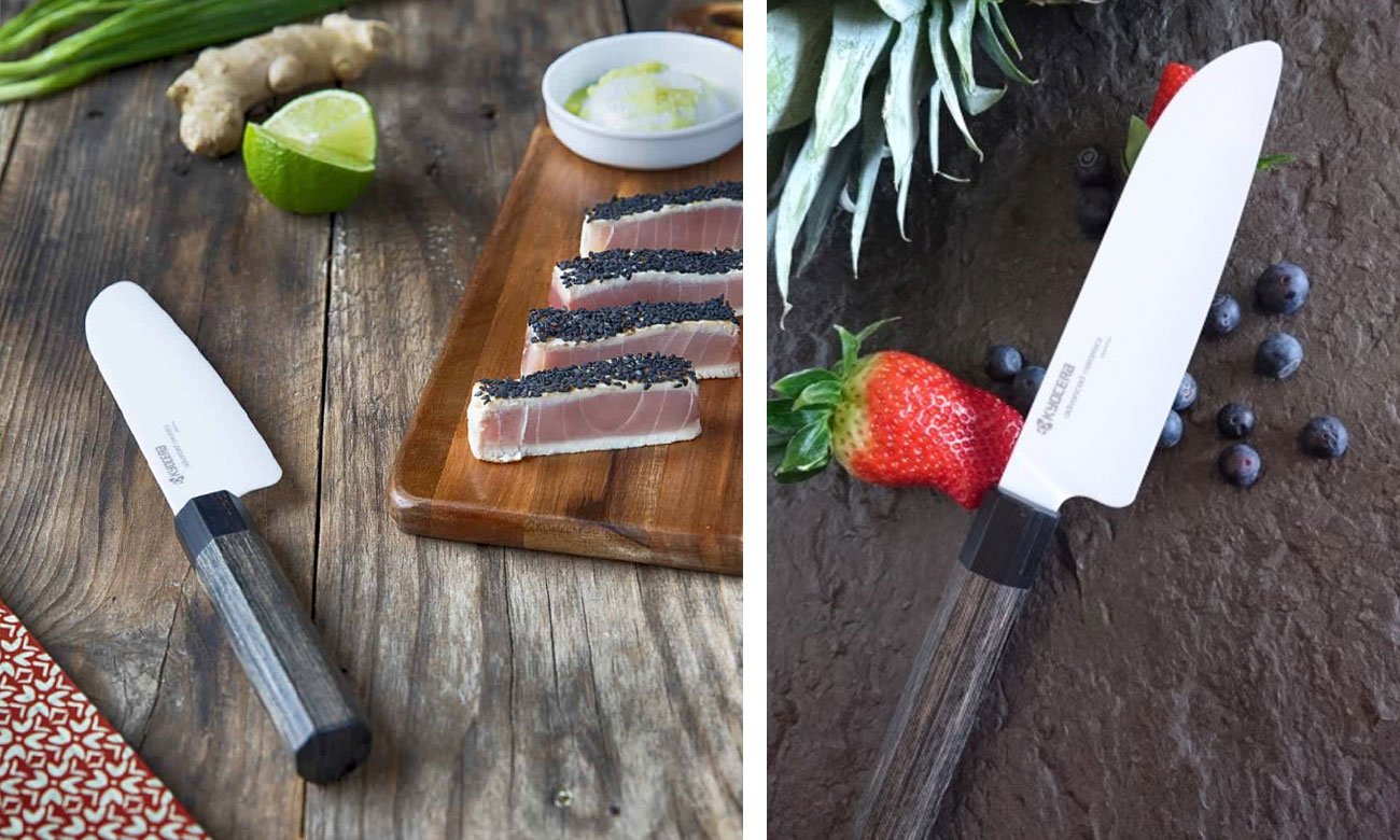 Kyocera Nóż Santoku Fuji FJ-150WH