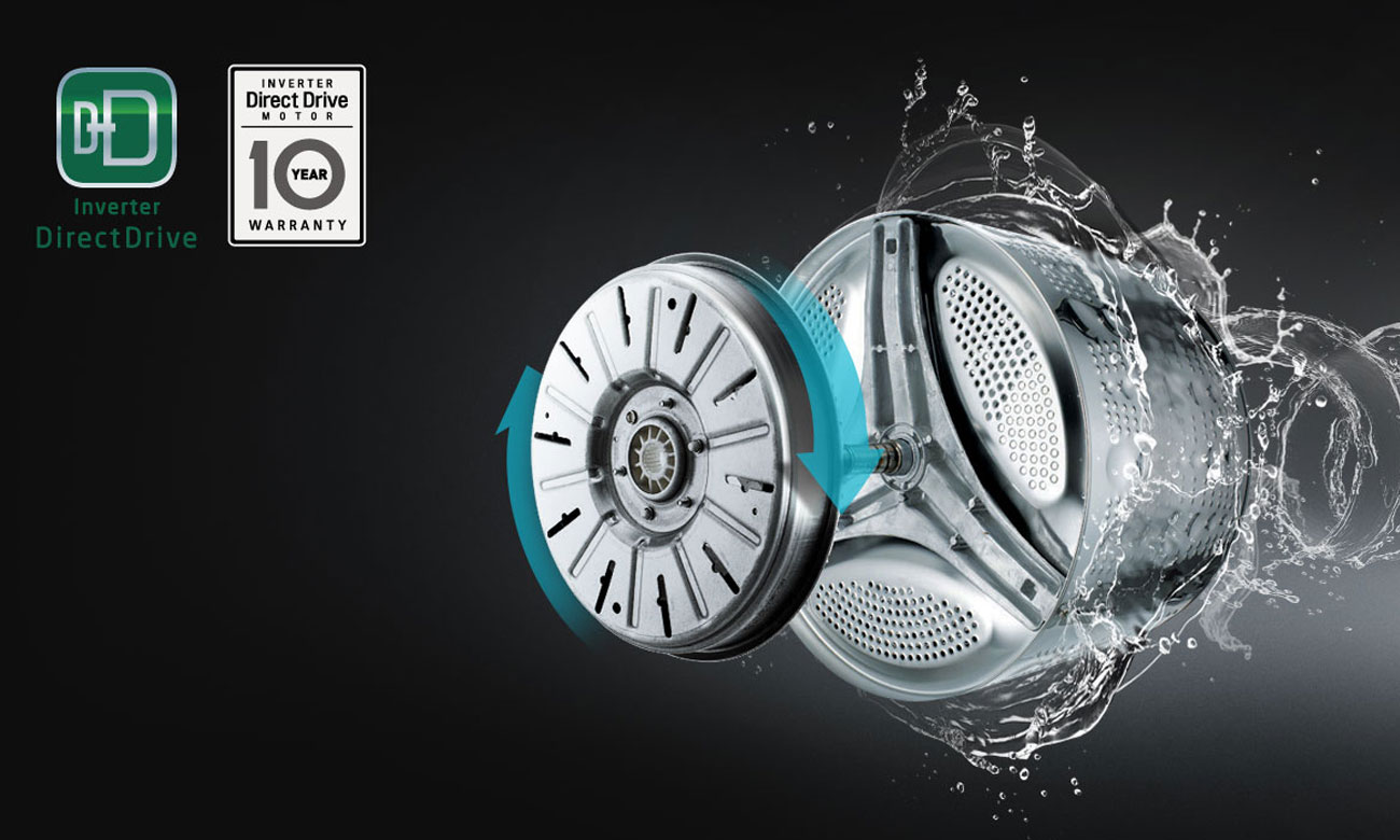 Silnik DirectDrive w LG F10U2QDN0