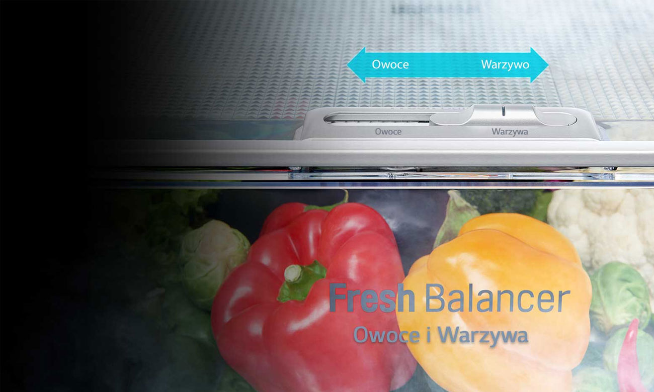 Fresh Balancer w LG GSJ761PZTZ