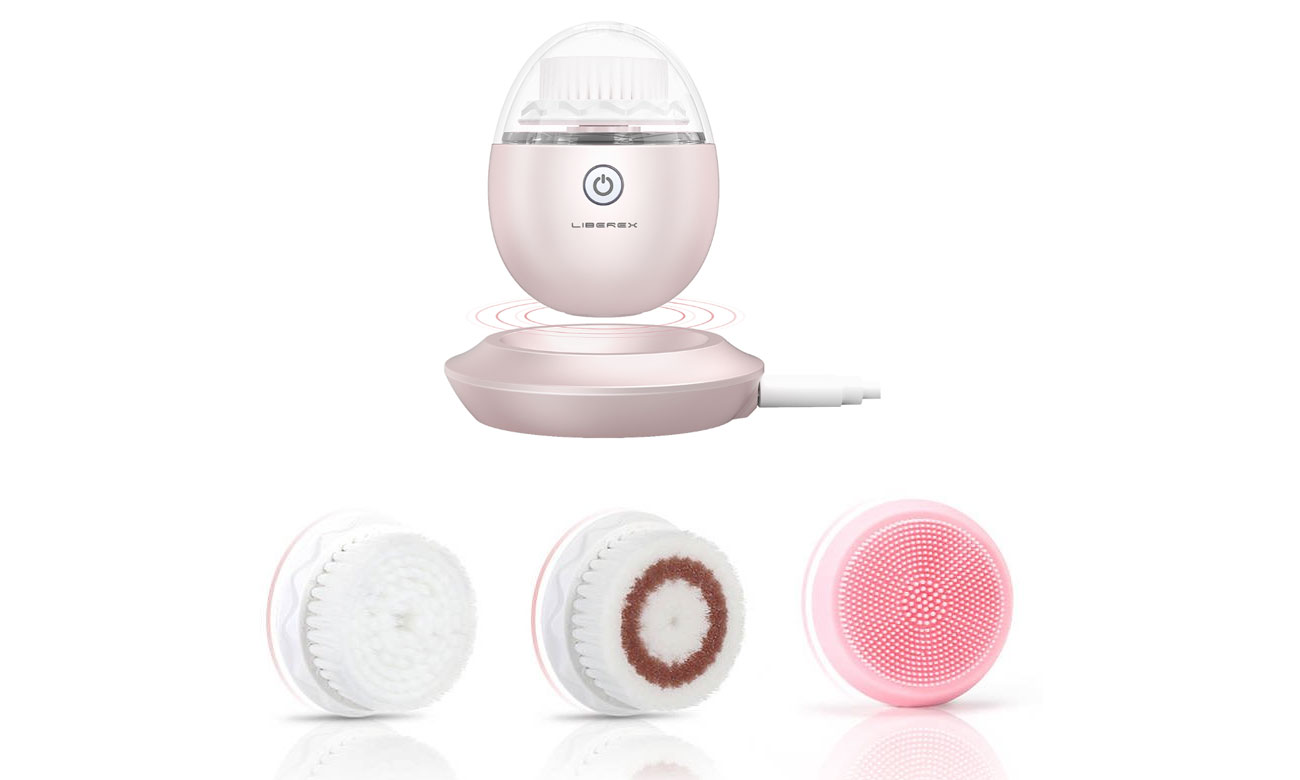 Liberex Szczoteczka do czyszczenia twarzy Egg