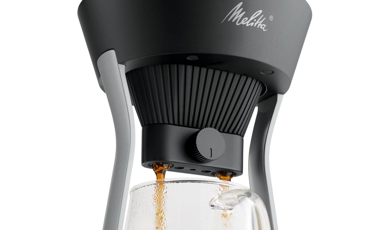 Zaparzacz do kawy Melitta AMANO typu Pour Over czarny/srebrny