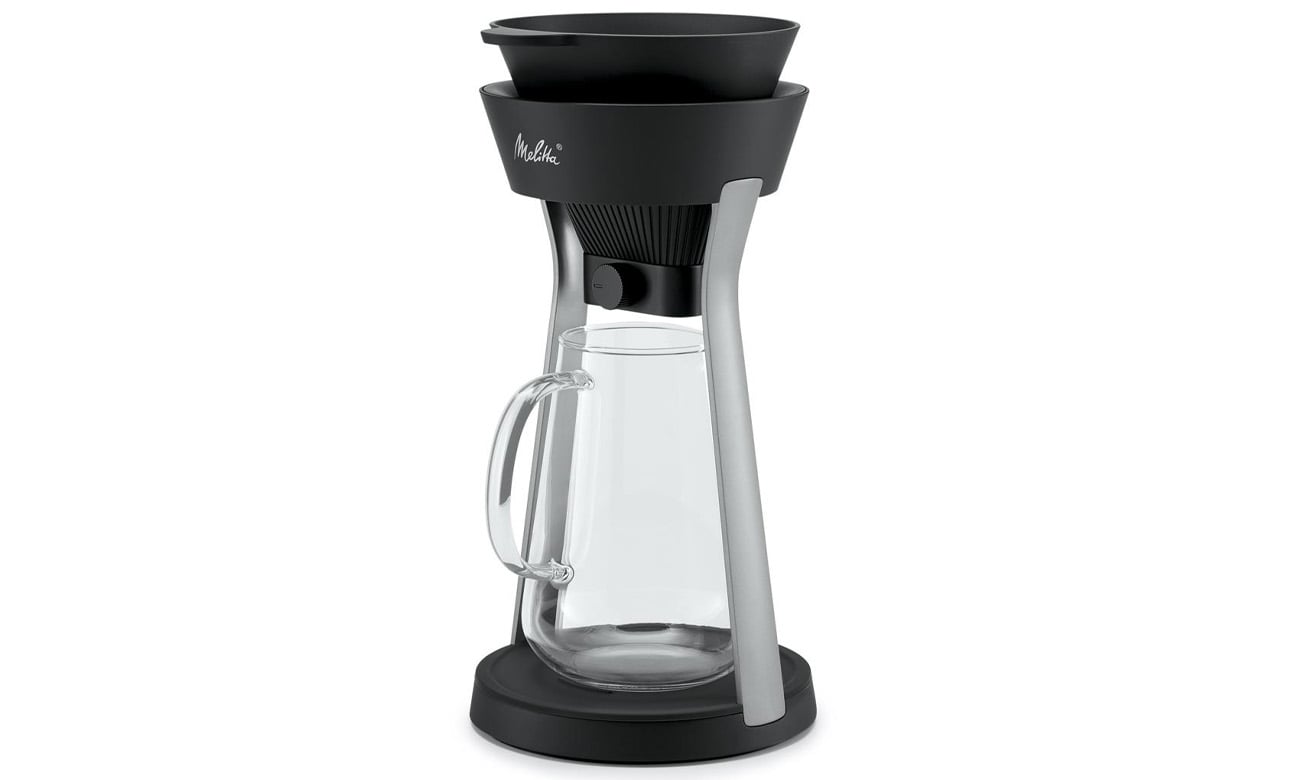 Zaparzacz do kawy Melitta AMANO typu Pour Over czarny/srebrny