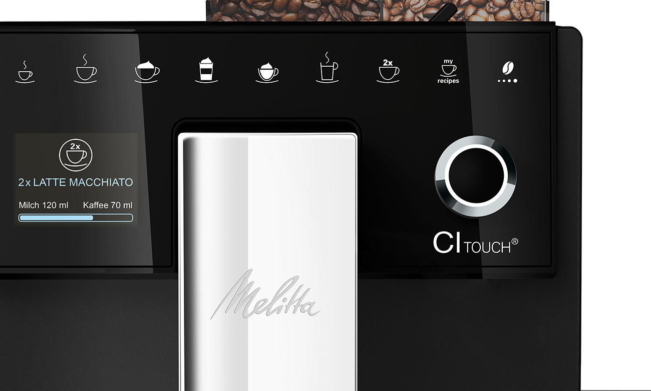 Ekspres do kawy Melitta CI Touch czarny