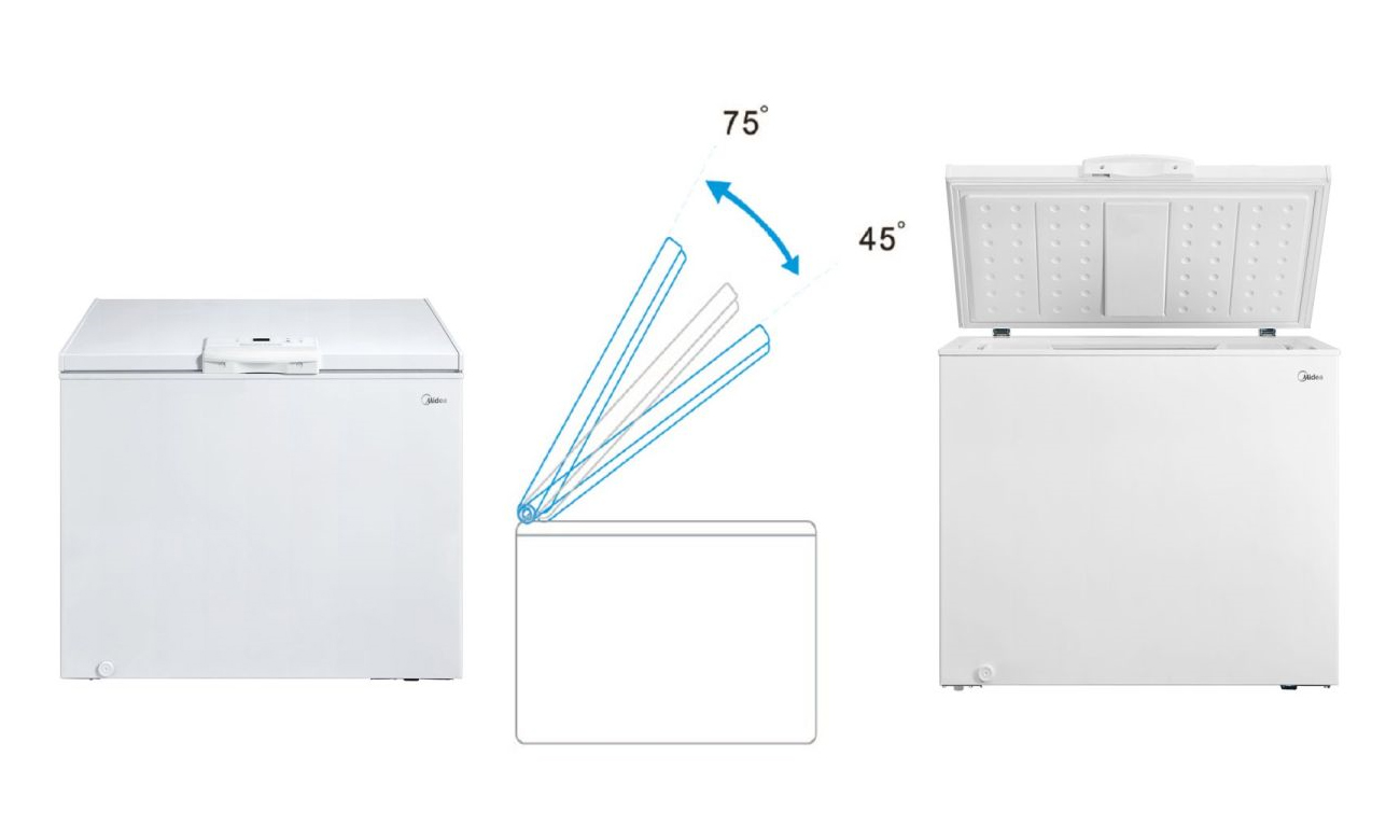 Zamrażarka skrzyniowa Midea MDRC760FZG01DE