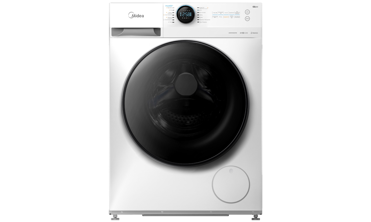 Midea Pralka MF200D80WB/W-PL
