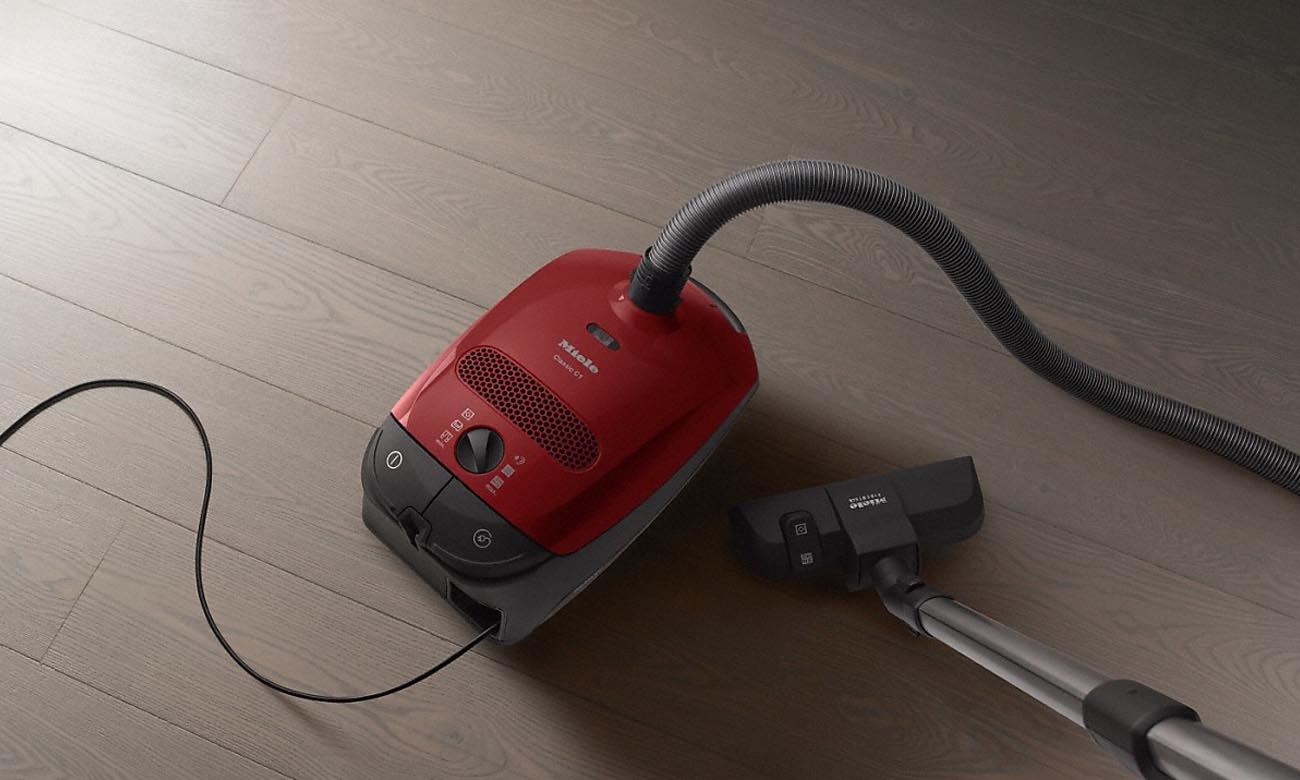 Skuteczna filtracja w odkurzaczu Miele Classic C1