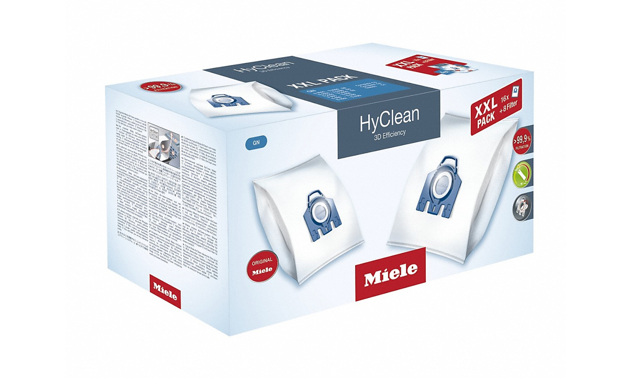 Miele Zestaw worków i filtrów G/N HyClean 3D XXL pack 4002515719527