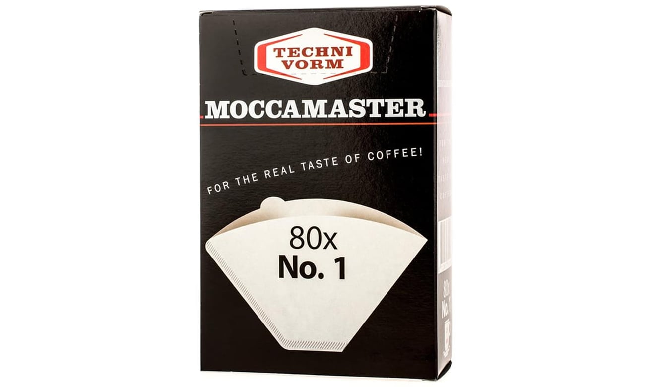 Moccamaster Filtry papierowe nr 1 (80 sztuk)