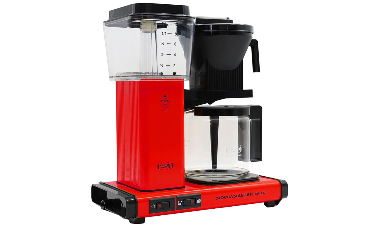 Ekspres przelewowy Moccamaster KBG 741 Select - Red 10 filiżanek kawy