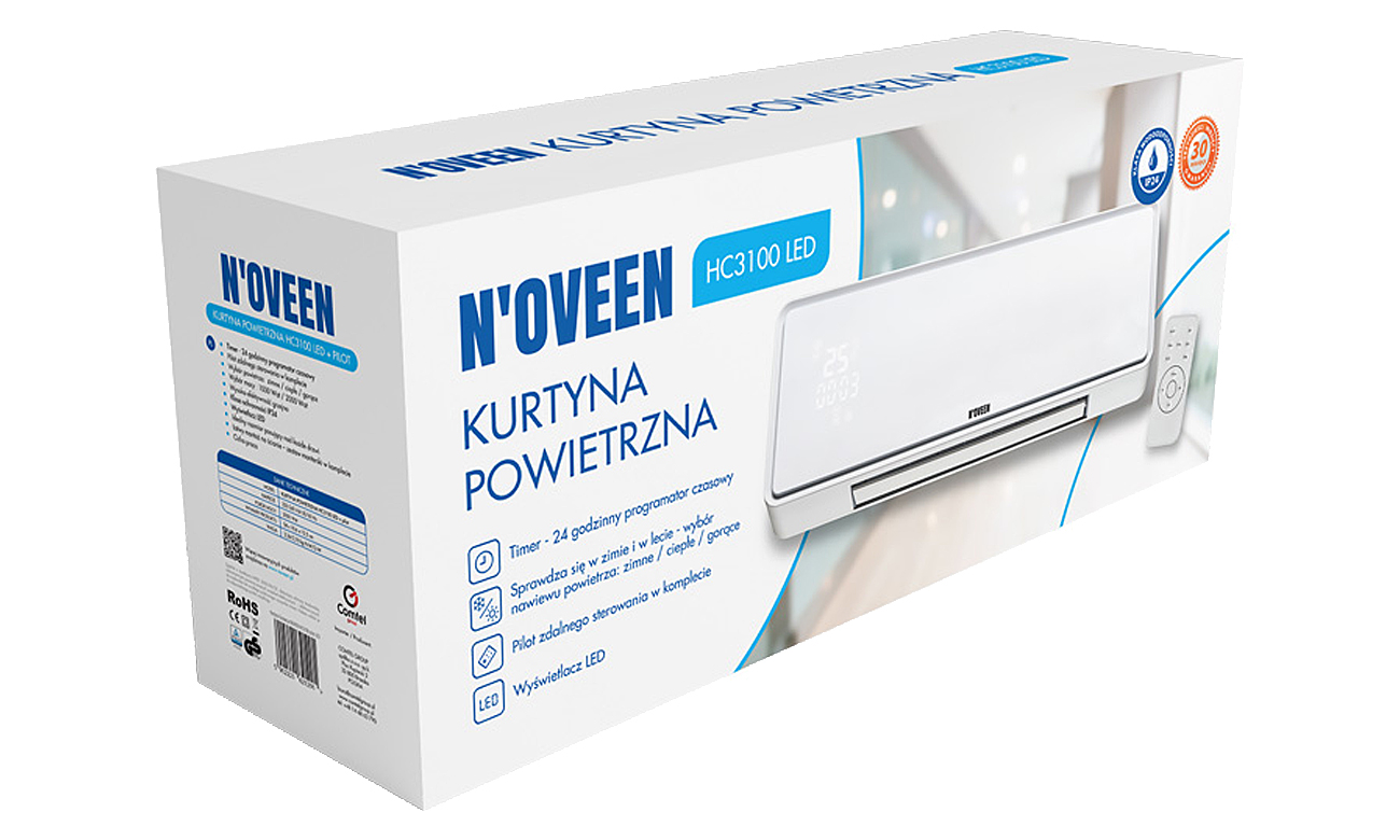 Kurtyna powietrzna N'oveen HC3100 LED