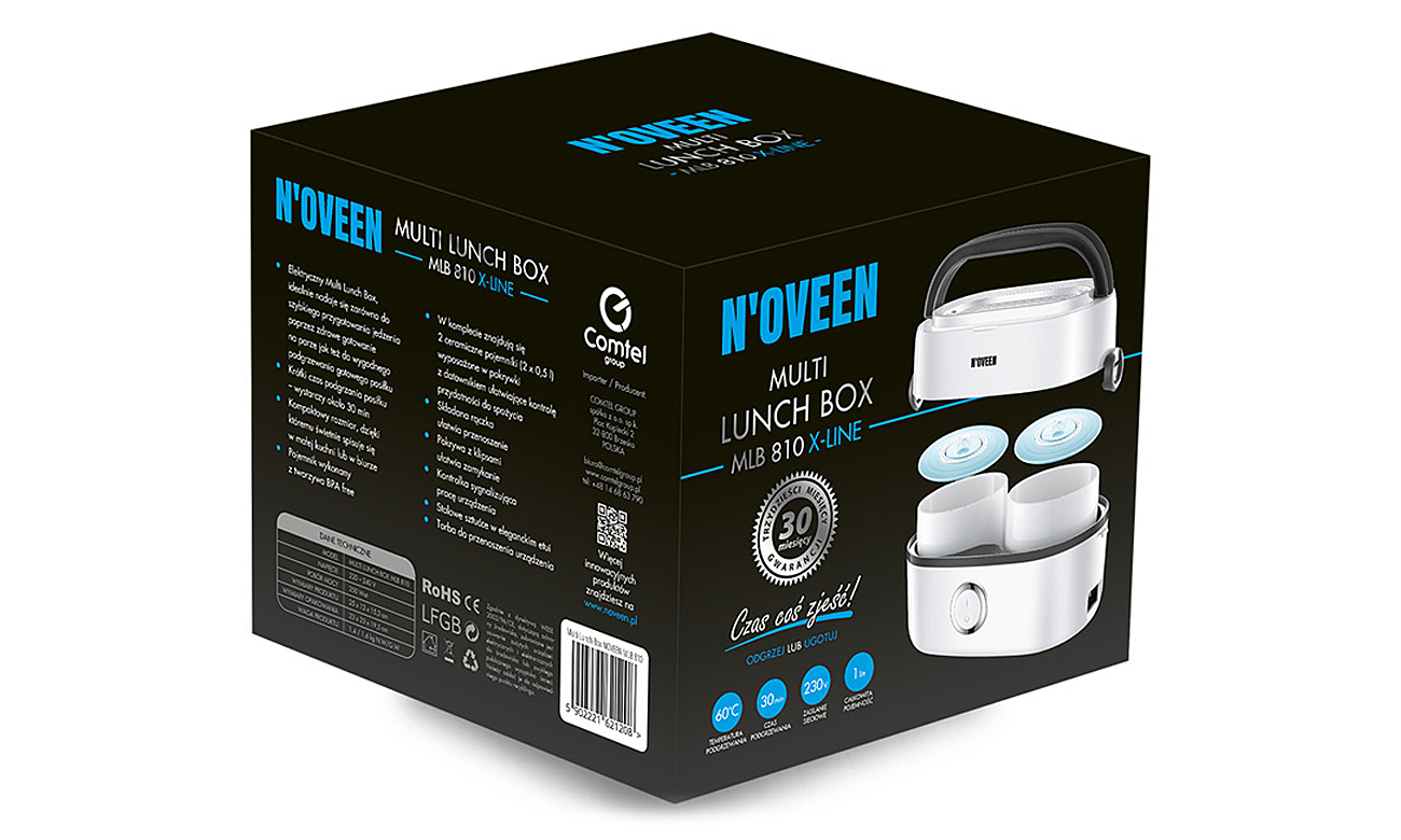 Multi Lunch Box N'oveen MLB810 X-LINE