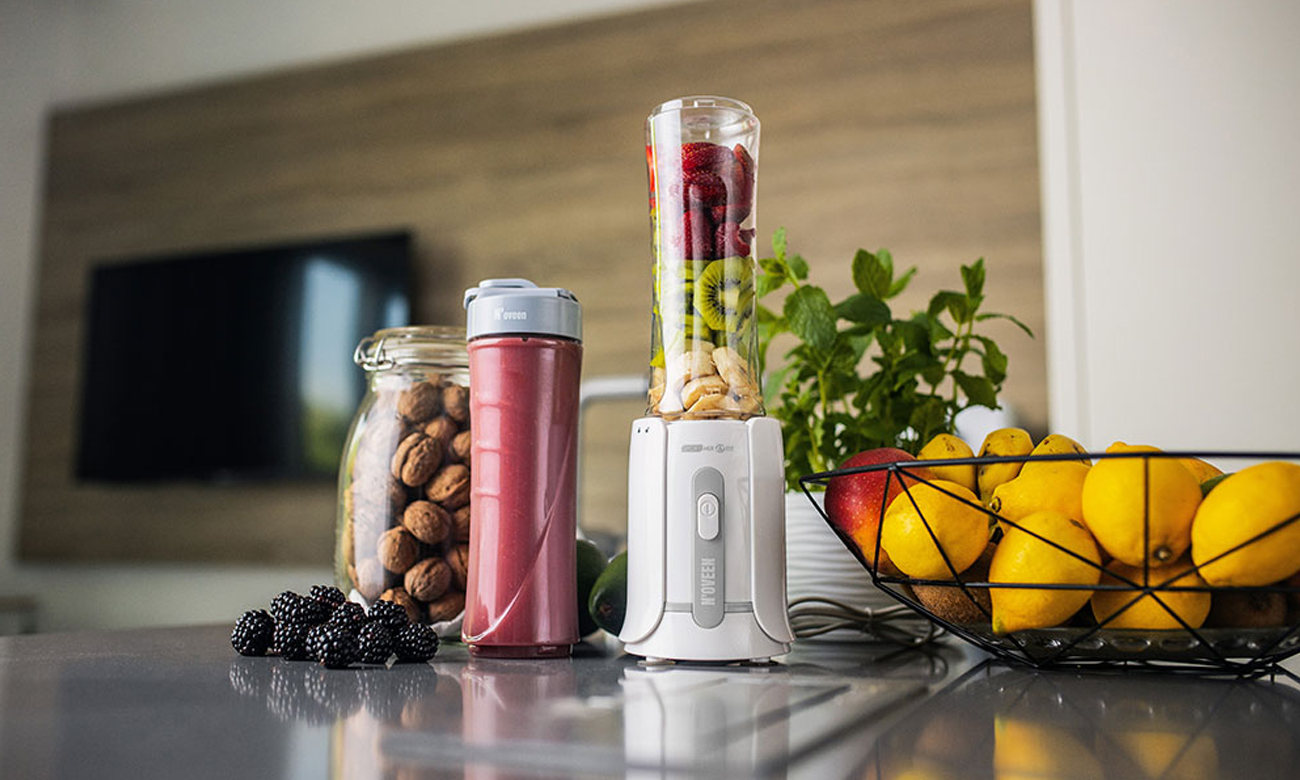 Blender N'oveen Sport Mix & Fit SB230 z wytrzymałymi nożami