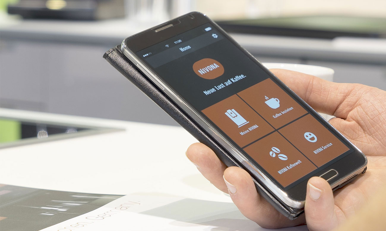 Aplikacja NIVONA-App dla ekspresów do kawy Nivona