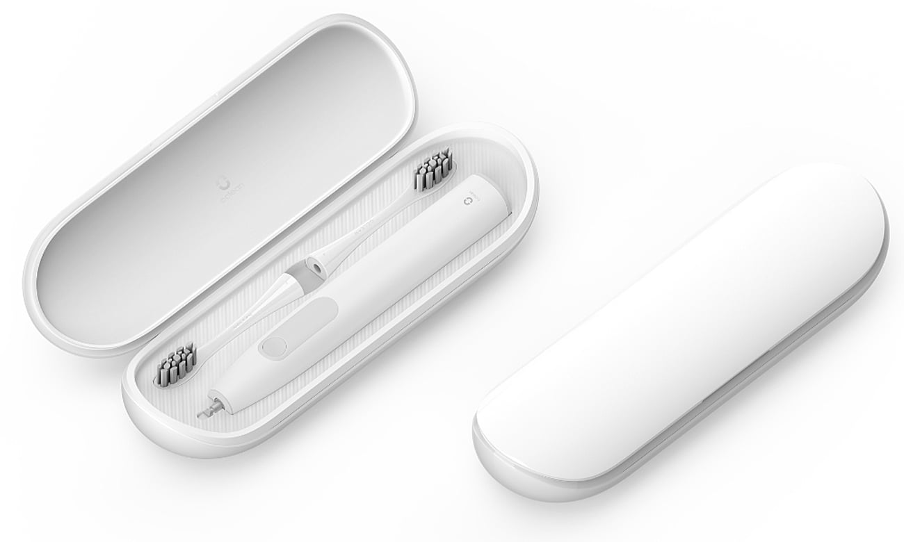 Oclean Etui podróżne biało-szare BB01