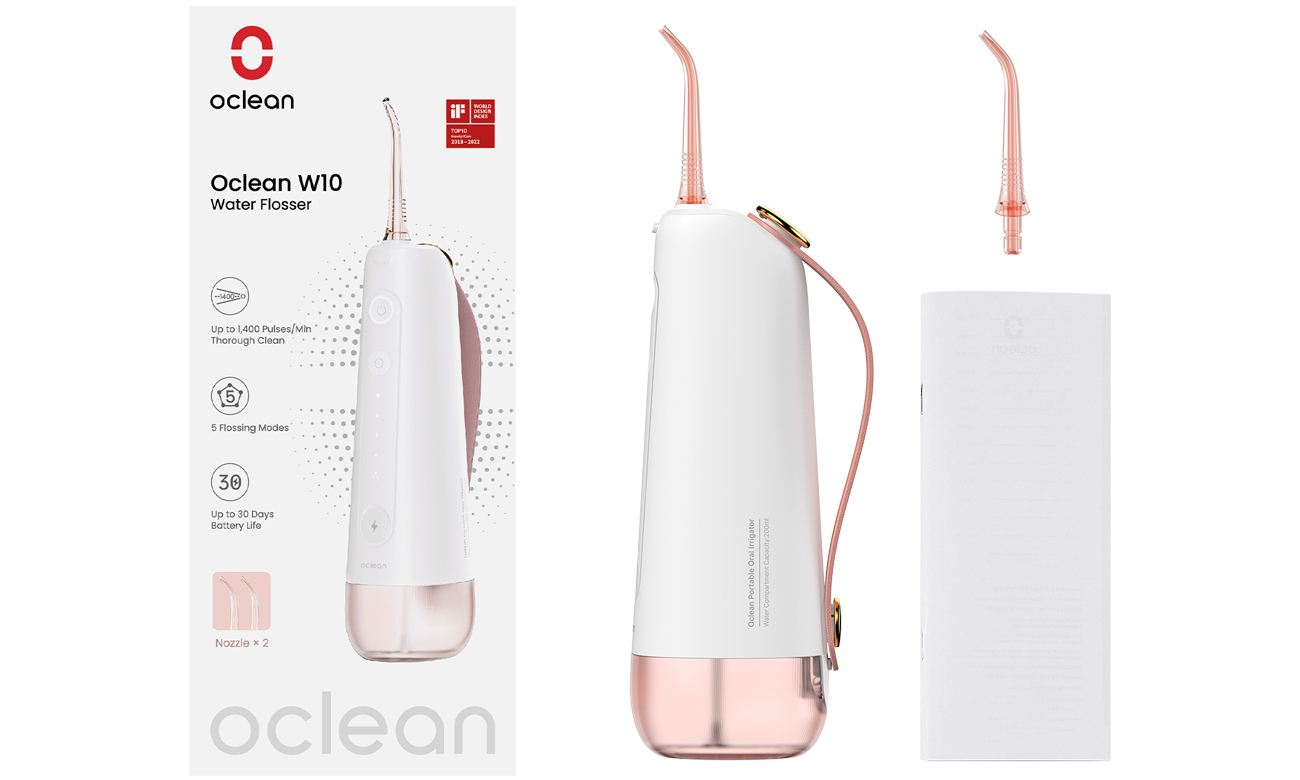 Oclean W10 zawartość zestawu