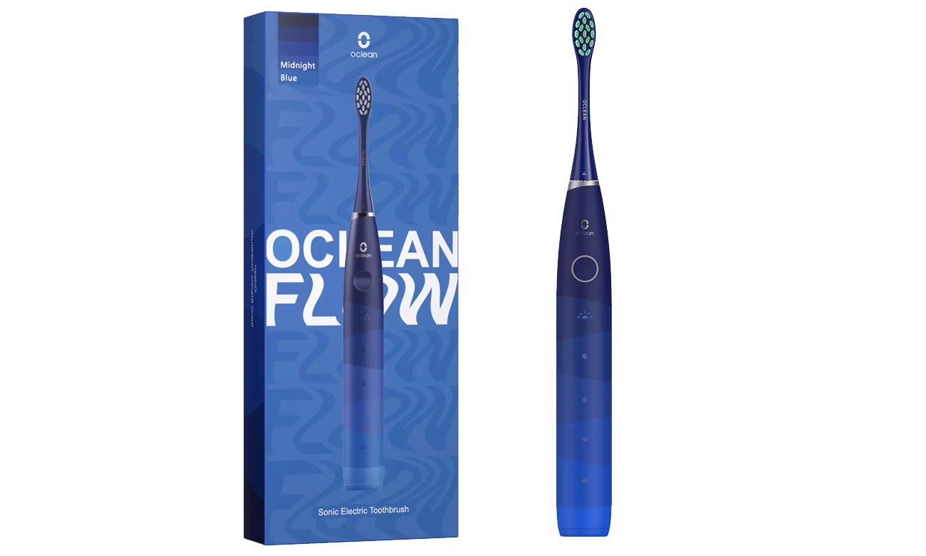 Szczoteczka soniczna Oclean Flow Blue wodoodpornosc