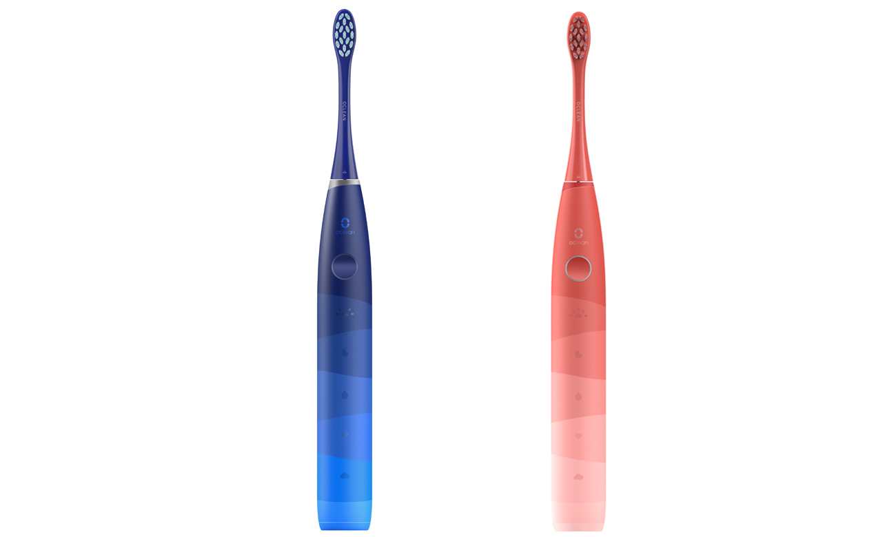 Zestaw 2 szczoteczek sonicznych Oclean Find Duo Set 5 programów mycia