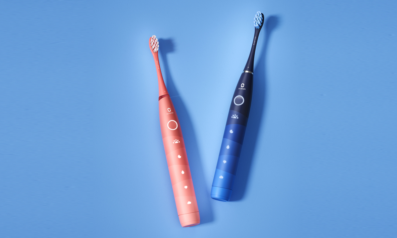 Zestaw 2 szczoteczek sonicznych Oclean Find Duo Set