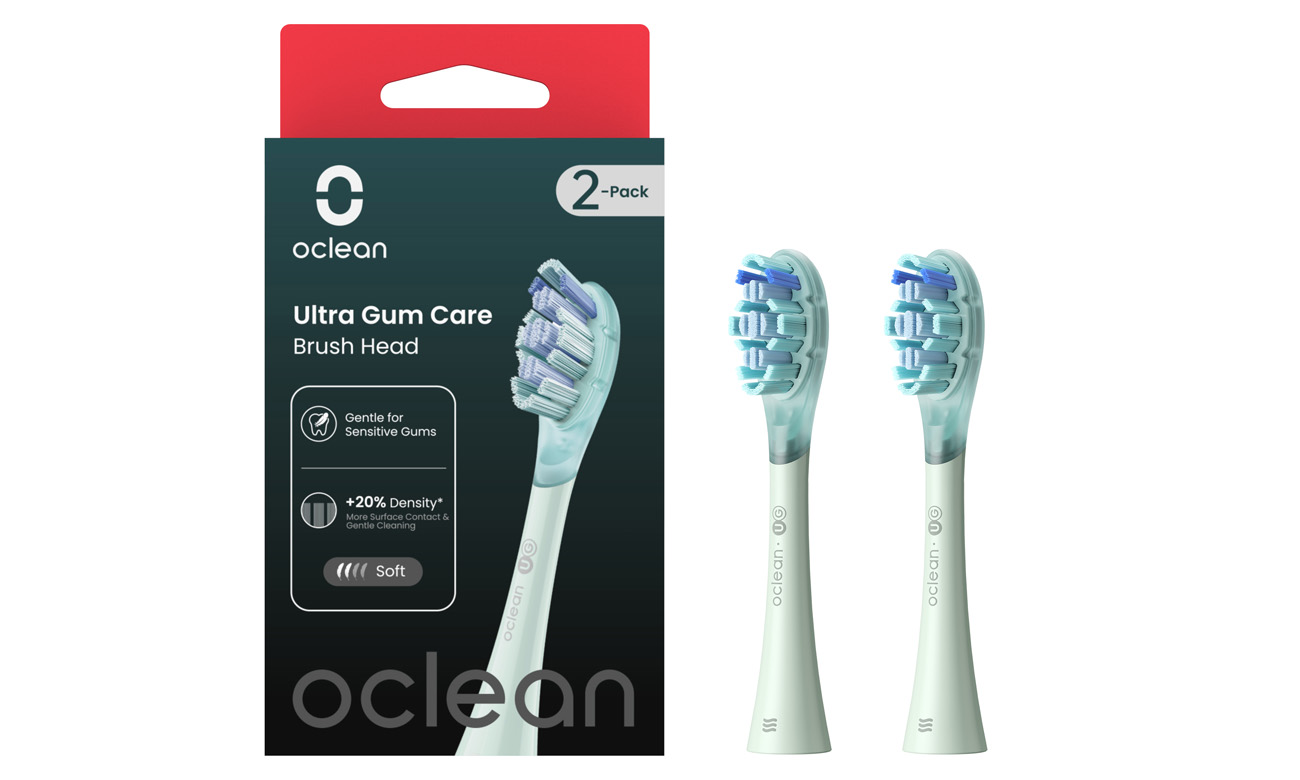 Końcówki do szczoteczki Oclean Ultra Gum Care UG01 miętowy 2 szt.