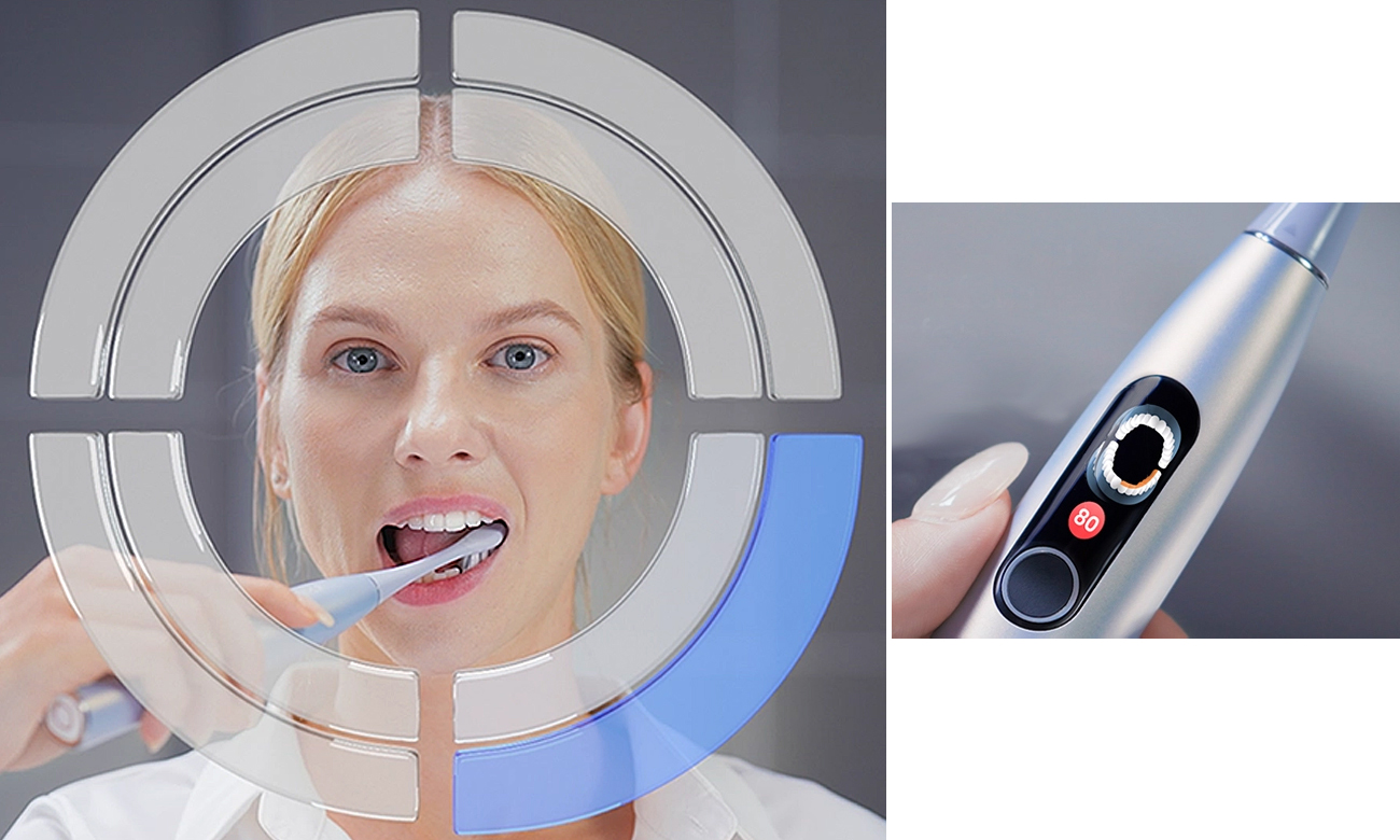 Szczoteczka soniczna Oclean X Pro Digital złota
