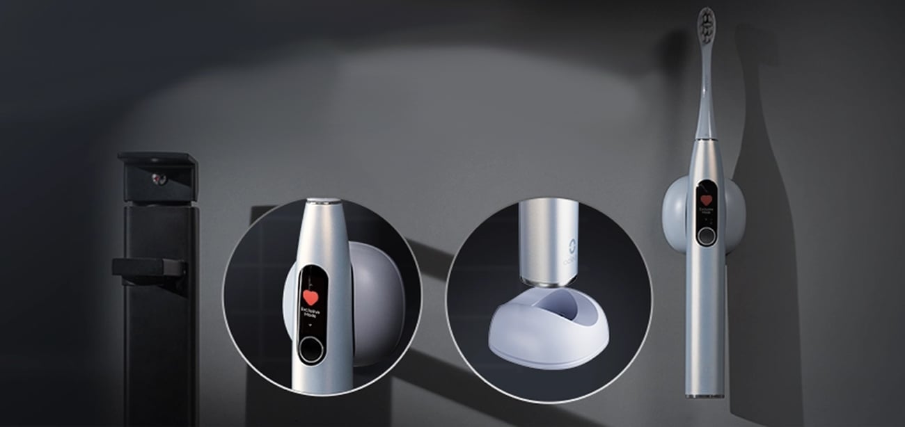 Szczoteczka soniczna Oclean X Pro Digital złota