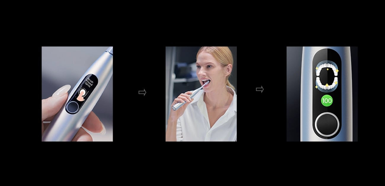 Szczoteczka soniczna Oclean X Pro Digital złota