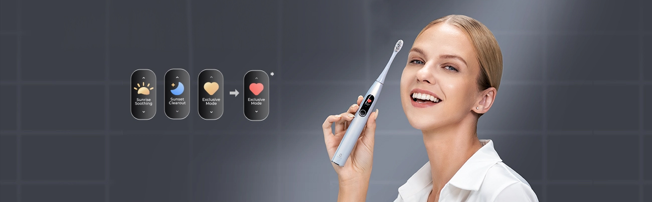 Szczoteczka soniczna Oclean X Pro Digital złota