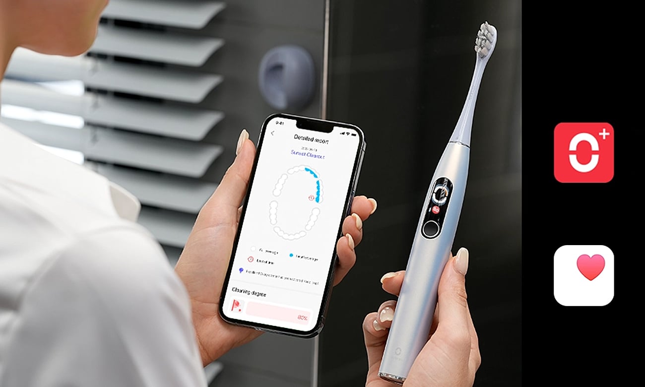 Szczoteczka soniczna Oclean X Pro Digital złota