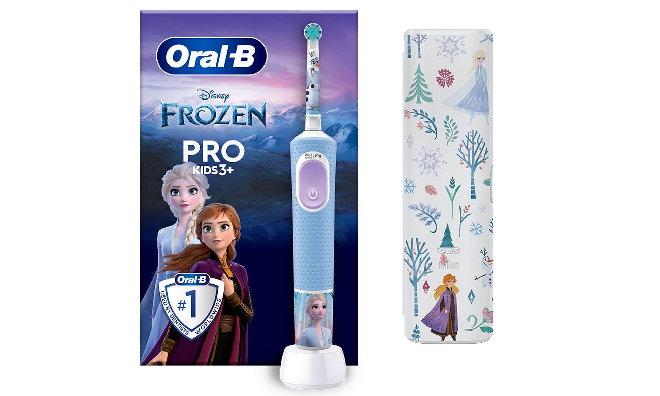 Szczoteczka elektryczna Oral-B Pro Kids Frozen + Etui