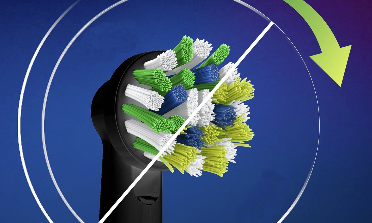 Końcówki do szczoteczki Oral-B CrossAction CA EB50-4 BK CleanMaximiser