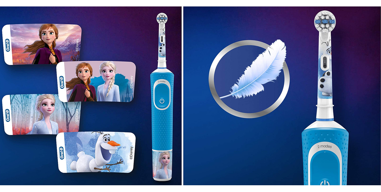 Szczoteczka elektryczna Oral-B D100 Kids Frozen + Etui Podróżne