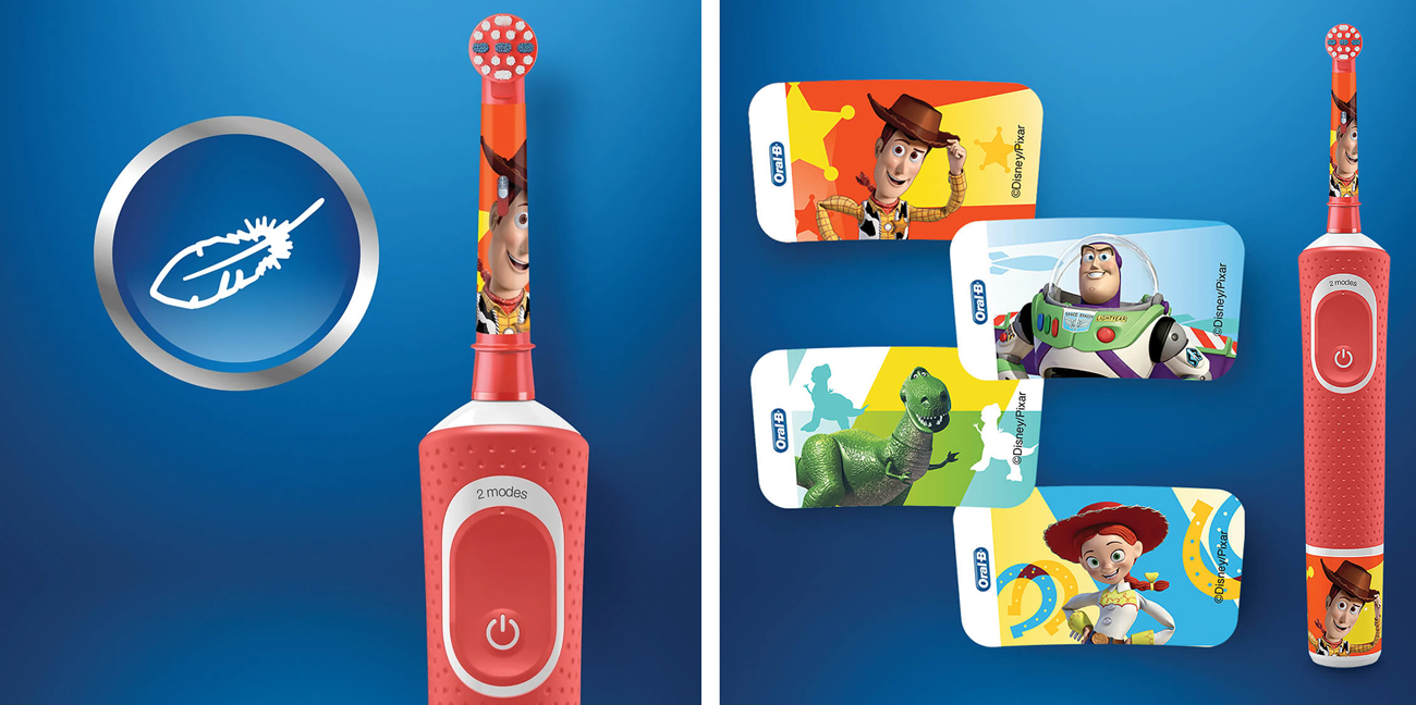 Szczoteczka elektryczna Oral-B D100 Kids Toy Story