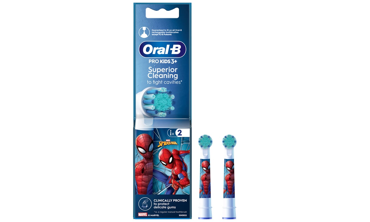 Oral-B Końcówki do szczoteczek Kids EB10S-2 Spiderman